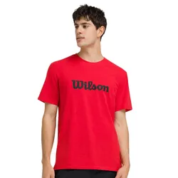 Áo Thun Nam Wilson Easy Street Tee Tshirt Màu Đỏ Size S (Form Âu)