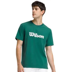 Áo Thun Nam Wilson Easy Street Tee Tshirt Màu Xanh Green Size S (Form Âu)