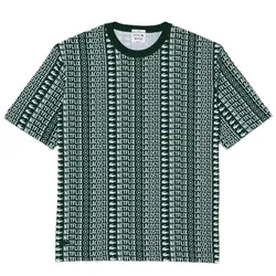 Áo Thun Unisex Lacoste Netflix Oversize T-Shirt TH7328 00 291 Màu Xanh Lục