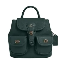 Balo Nữ Coach Hadley Backpack CBH09-QBCEH Màu Xanh Green