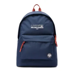 Balo Unisex Lacoste Roland-Garros Edition Backpack NU4874RG Q97 Màu Xanh Navy