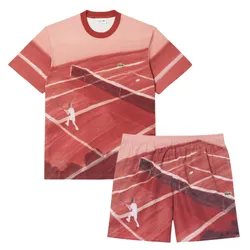 Bộ Tennis/Pickleball Nam Lacoste Men's Classic Fit TH0739/MH2126 Màu Nâu Size 3
