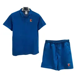 Bộ Thể Thao Nam Nike Court Heritage Màu Xanh Blue Size S (Form China)