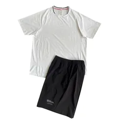 Bộ Thể Thao Nam Wilson Tennis/Pickleball Court Style Màu Đen Trắng Size S