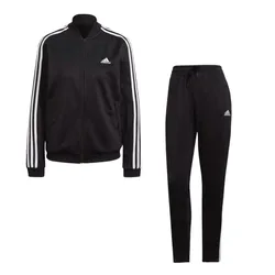 Bộ Thể Thao Nữ Adidas Essentials 3-Stripes Track Suit Black GM5534 Màu Đen Size S