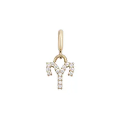 Charm Đồng Hồ Daniel Wellington Zodiac Watch Charm 12 Zodiac Signs Aries Màu Vàng Gold