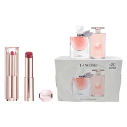 Combo Son Dưỡng Lancôme Lip Idôle Squalane 30 Lisa's Coral Glow Màu Hồng San Hô + Set Nước Hoa Mini Nữ Lancôme La Vie Est Belle EDP 4ml + Idole EDP 5ml