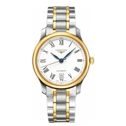 Đồng Hồ Nam Longines Master Watch L2.628.5.11.7  Màu Demi (Vàng/Bạc)