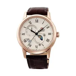Đồng Hồ Nam Orient Sun And Moon Gen 3 RA-AK0007S10B (RN-AK0001S) Watch Màu Nâu