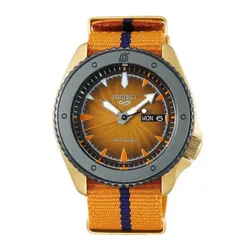 Đồng Hồ Nam Seiko 5 Sport Naruto X Boruto Special Edition SRPF70K1 (SRPF70) Màu Vàng Nâu
