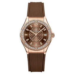 Đồng Hồ Nữ Carnival Fusion Quartz 8173L2-VH-DCS-N (8173L2) Màu Nâu/ Vàng Hồng