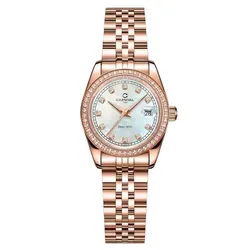 Đồng Hồ Nữ Carnival Watch 8131L2-VH-T Màu Vàng Hồng