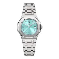 Đồng Hồ Nữ Carnival Watch 8160L-VT-XT Màu Xanh Bạc