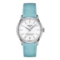 Đồng Hồ Nữ Tissot Chemin Des Tourelles Powermatic 80 Watch T139.207.16.011.00 Màu Xanh Bạc