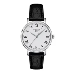 Đồng Hồ Nữ Tissot Everytime Quartz Watch T143.210.16.033.00 Màu Đen - Bạc