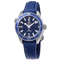 Đồng Hồ Omega Planet Ocean Co-Axial Blue Dial Mid-size Titanium Watch 232.92.38.20.03.001 Màu Xanh Blue