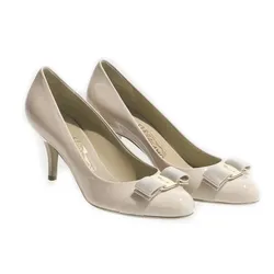 Giày Cao Gót Nữ Salvatore Ferragamo 01B788 723363 Màu Be Nhạt Size 8