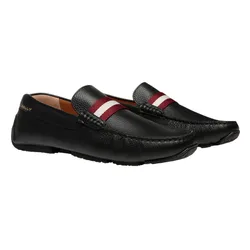 Giày Lười Nam Bally Pilot Driver Black 6306749 Màu Đen Size 9