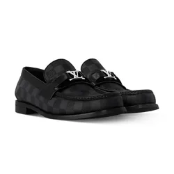 Giày Lười Nam Louis Vuitton LV Major 1A4OLB Màu Đen Xám Size 40