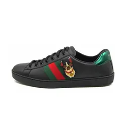Giày Sneaker Gucci Ace Year of the Dog Black 501907-DOPE0-1061 Màu Đen Size 39