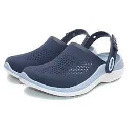 Giày Sục Nam Crocs LiteRide 360 Summer Clog - Beach Sandals Màu Xanh Navy Size 40