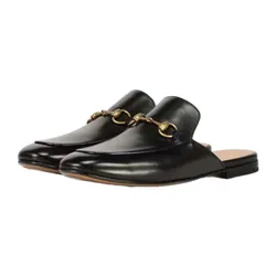 Giày Sục Nam Gucci Princetown Slipper Black Màu Đen Size 39