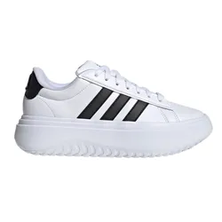 Giày Thể Thao Adidas White Grand Court Platform Shoes IE1092 Màu Trắng Size 38