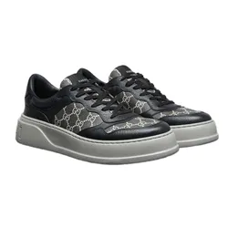 Giày Thể Thao Nam Gucci Sneaker 024615 Màu Xám Đen Size 39