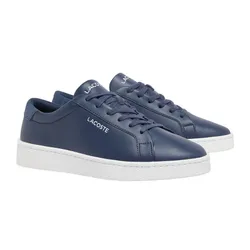 Giày Thể Thao Nam Lacoste Courtderby Leather Sneakers 49CMA0043 092 Màu Xanh Navy Size 39.5