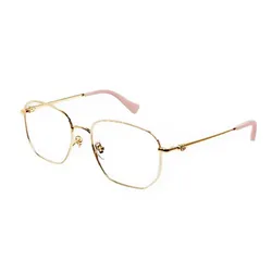 Gọng Kính Gucci Metal Eyeglasses GG1420OK 003 Màu Vàng Gold