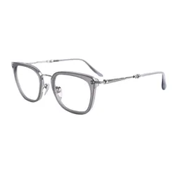 Gọng Kính Nam Chrome Hearts Strapadictome Matte Graphite/SS Eyeglasses Màu Bạc
