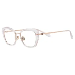 Gọng Kính Nữ Bolon BA6055 B93 Màu Trong Suốt/ Vàng Hồng