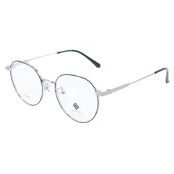 Gọng Kính Unisex Ancci AC34221 C4 Màu Đen - Bạc