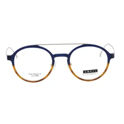 Gọng Kính Unisex Ancci AC71006T C3 Màu Vàng - Xanh