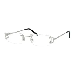 Gọng Kính Unisex CT0092O 002 Silver/Black Màu Bạc Đen