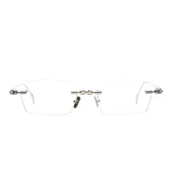 Kính Mắt Cận Kuboraum H61 SG Silver Màu Bạc