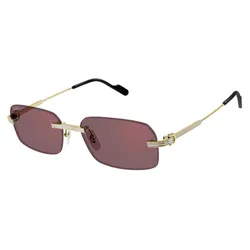 Kính Mát Cartier Sunglasses CT0271S 008 Màu Đỏ - Vàng