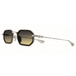 Kính Mát Chrome Hearts Silver Sun Sunglasses Stylida BK/SS-S (I07) Màu Bạc - Đen