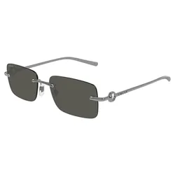 Kính Mát Gucci Sunglasses Gunmetal Grey GG1703S 001 Màu Xám