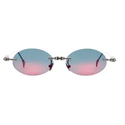 Kính Mát Kuboraum H62 GM Gun Metal Flash Violet Blue Phối Màu