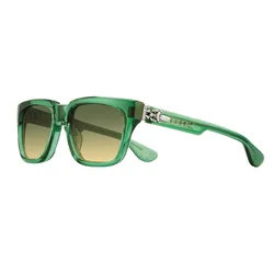 Kính Mát Nam Chrome Hearts Box Officer Marine Sunglasses Màu Xanh Lá