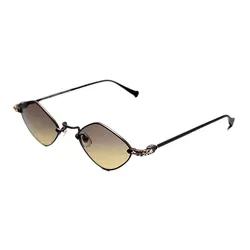 Kính Mát Nam Chrome Hearts Diamond Dog Sand Classic Brown Sunglasses Màu Nâu
