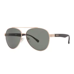 Kính Mát Nam Kenneth Cole Green Pilot Sunglasses KC1394 32N 59 Màu Xanh/Gold