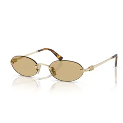 Kính Mắt Nữ Miu Miu 0MU A54S ZVN10R Pale Gold Yellow Màu Nâu Vàng