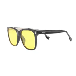 Kính Mát Unisex AMO AMO24607 C8 Màu Đen Vàng