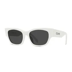 Kính Mát Unisex Celine Sunglasses CL40249U 25A Màu Xám/Trắng