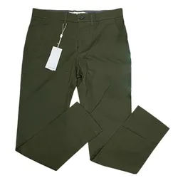 Quần Dài Nam Lacoste Classic Slim Fit Stretch Màu Xanh Rêu Đậm Size 33