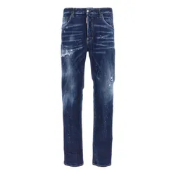 Quần Jean Nam Dsquared2 624 In Navy Denim S74LB1557 S30664 470 Màu Xanh Size 44