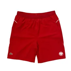 Quần Short Nam Lacoste Tennis/Pickleball Red Màu Đỏ