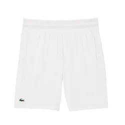 Quần Short Nam Lacoste Tennis Shorts Ultra Dry Stretch GH8950 001 Màu Trắng